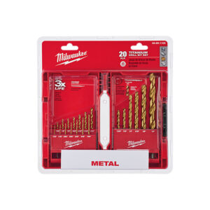 48-89-1105 Milwaukee THUNDERBOLT Titanium Drill Bit 20pc Set