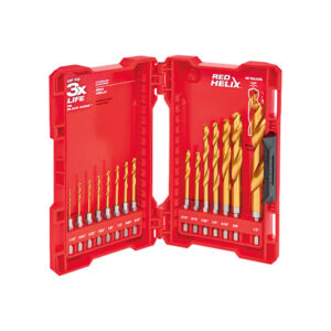 48-89-4644 Milwaukee SHOCKWAVE RED HELIX 15pc Set