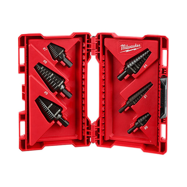 48-89-9224 Milwaukee Step Drill Bit 6pc Set