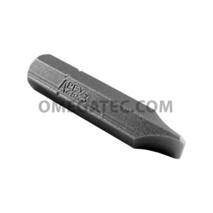 Apex 485-3X Slotted Insert Bits, 5/16'' Hex Drive