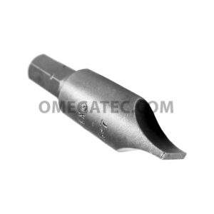 Apex 485-7X Slotted Insert Bits, 5/16'' Hex Drive