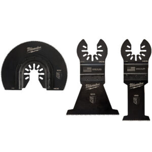 49-10-9004 Milwaukee OPEN-LOK 3PC Wood Cutting Multi-Tool Blade Variety Pack