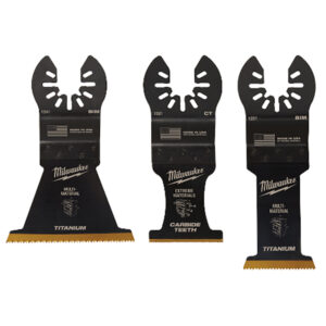 49-10-9005 Milwaukee OPEN-LOK 3PC Multi-Material Cutting Multi-Tool Blade Variety Pack