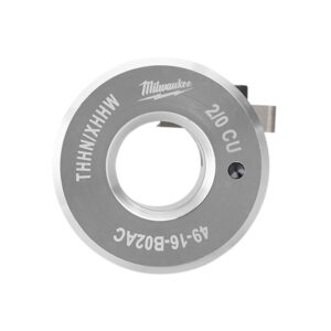 49-16-B02AC Milwaukee 2/0 AWG Cable Stripper Copper THHN/XHHW Bushing