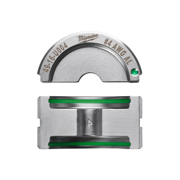 49-16-U004 Milwaukee #4 Aluminum U Style Die