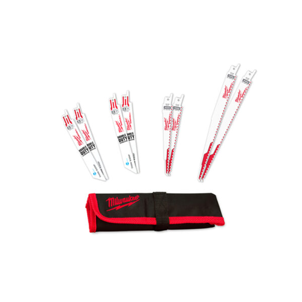 49-22-0240 Milwaukee SAWZALL Metal and Wood Blade 8PC Set