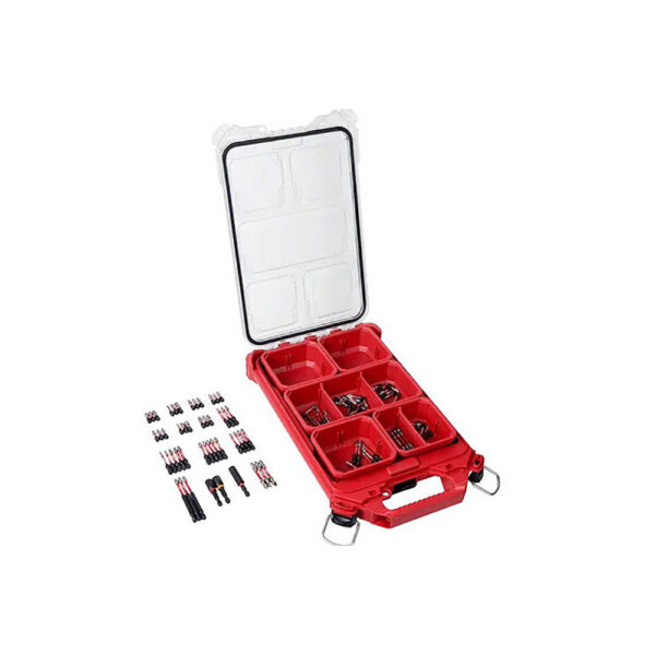 49-56-9295 Milwaukee BIG HAWG with Carbide Teeth Hole 9PC Saw Kit w/ PACKOUT Compact Organizer