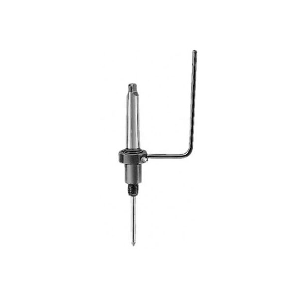 49-57-0010 Milwaukee #3 Morse Taper to Threaded Steel Hawg Cutter Arbor