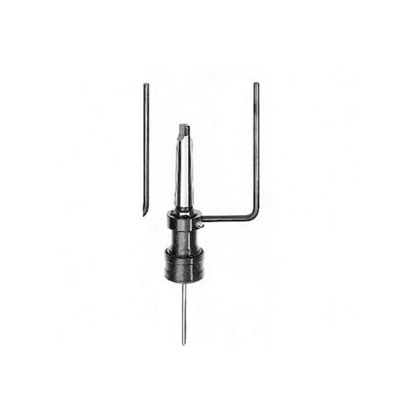 49-57-0012 Milwaukee #3 Morse Taper to Quick Change Steel Hawg Cutter Arbor