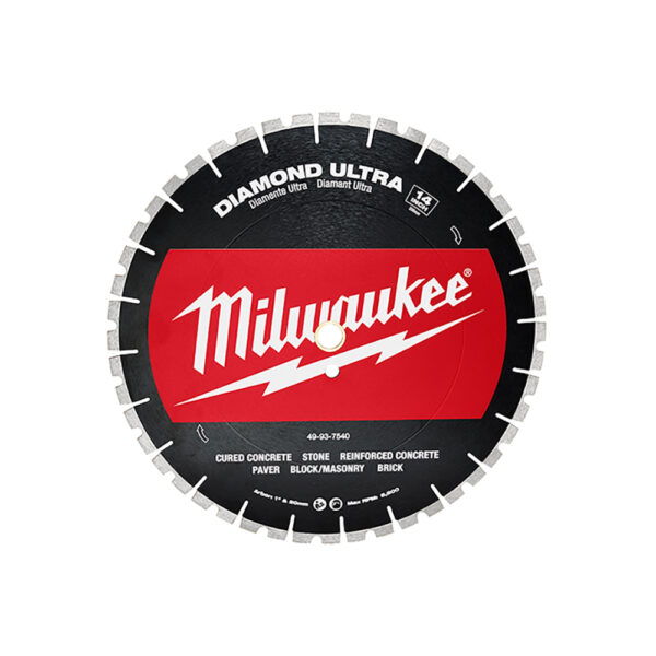 49-93-7540 Milwaukee 14'' Diamond Ultra Segmented Blade