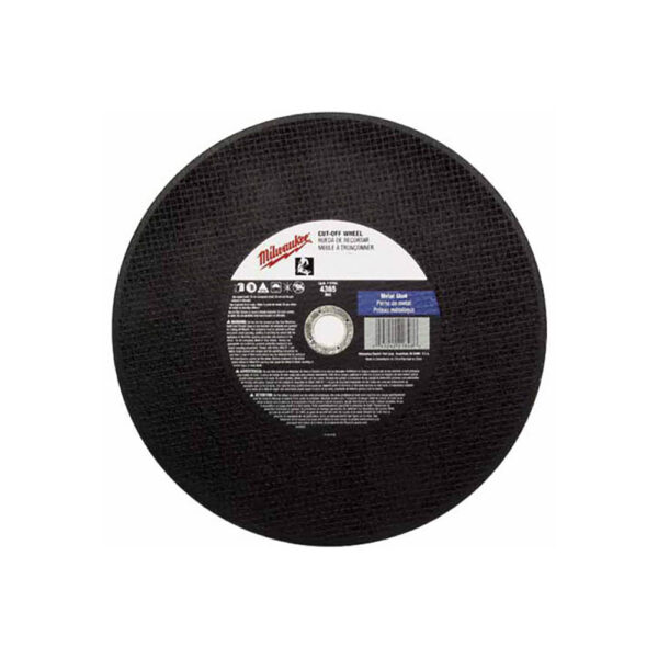 49-94-1470 Milwaukee 14'' x 1/8'' x 20mm Cut-Off Wheel (Type 1)