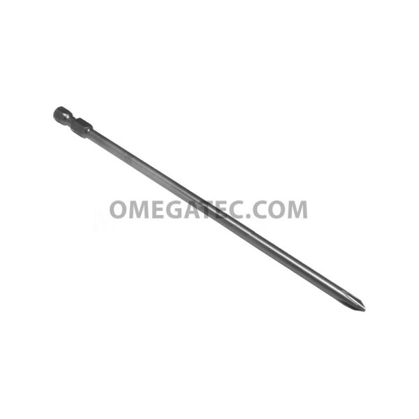 Apex 491-CCX #1 Phillips Power Drive Bits, 1/4'' Hex Drive