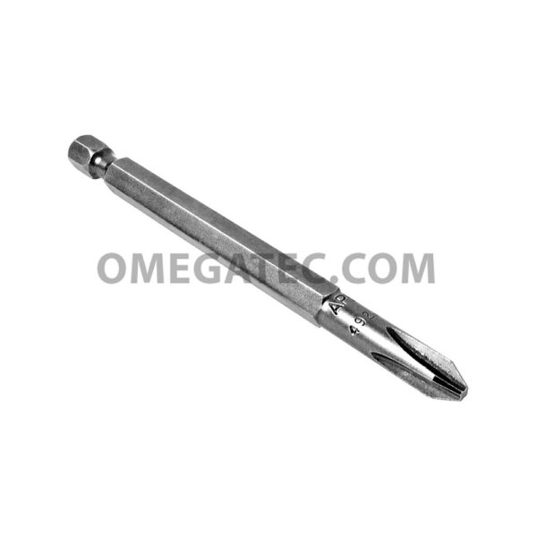 Apex 492J-BI #2 Phillips Power Drive Bits, 1/4'' Hex Drive