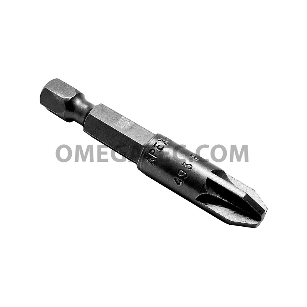 Apex 1/4'' Pozidriv Power Drive Bits