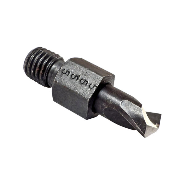 #4HSST High Speed Steel, Stub Length 1/4-28 Threaded Shank Adapter Drills, Size: #4, NAS965-B