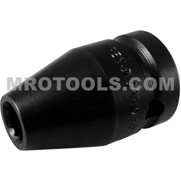 Apex 5110-D 5/16'' 12-Point Standard Impact Socket, 1/2'' Square Drive