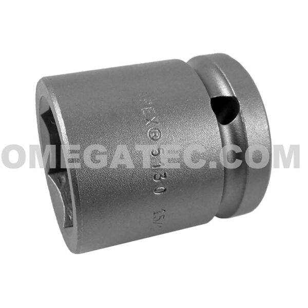 Apex 5130 15/16'' 6-Point Standard Impact Socket, 1/2'' Square Drive