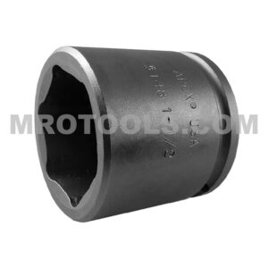 Apex 5148 1-1/2'' 6-Point Standard Impact Socket, 1/2'' Square Drive