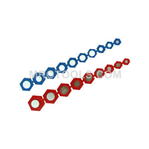 Lang 522 Magnetic Socket Inserts (Sae & Metric), 19 Piece