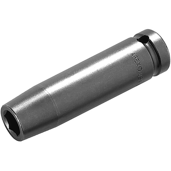 Apex 5344 1-3/8'' 6-Point Extra Long Impact Socket, 1/2'' Square Drive
