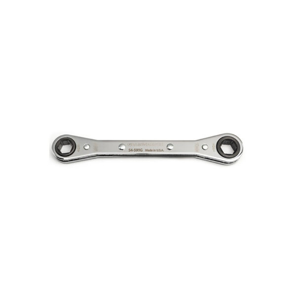 GearWrench 54-596G 13mm x 14mm 6 Point Laminated Double Box Ratcheting Wrench