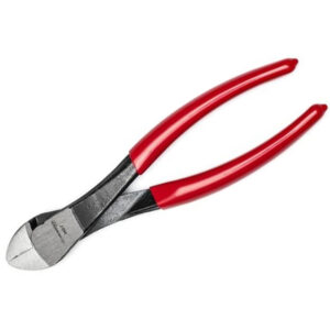 5438CENN Crescent 8'' Heavy-Duty Dipped Handle Diagonal Cutting Pliers - Bagged