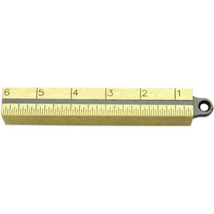 Lufkin 58712N 20oz Plumb Bob, Solid Brass Outage