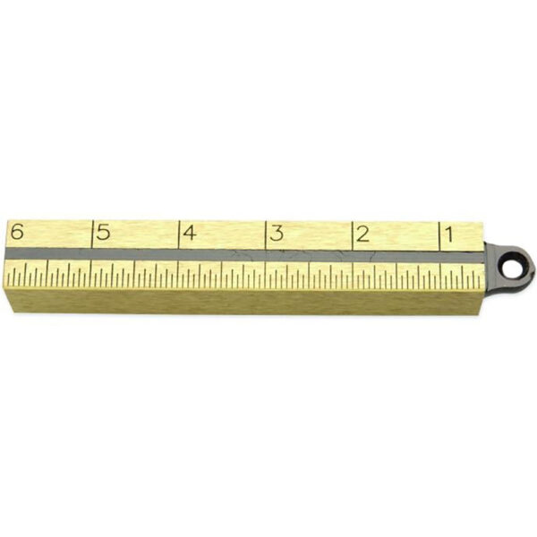 Lufkin 58712N 20oz Plumb Bob, Solid Brass Outage