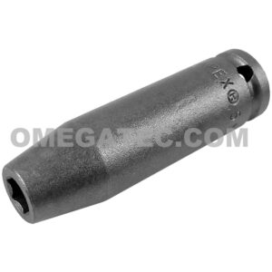 Apex 5MM21 5mm 6-Point Long Impact Socket, 1/4'' Square Drive
