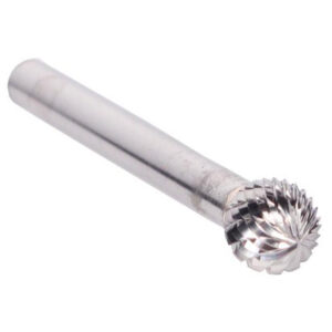 6'' Overall Ball End Double Cut Solid Carbide Burs