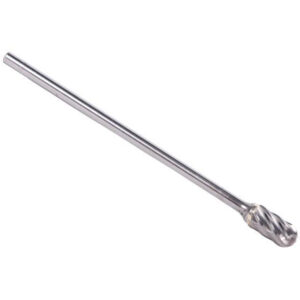 6'' Overall Cone (Radius End) Double Cut Solid Carbide Burs