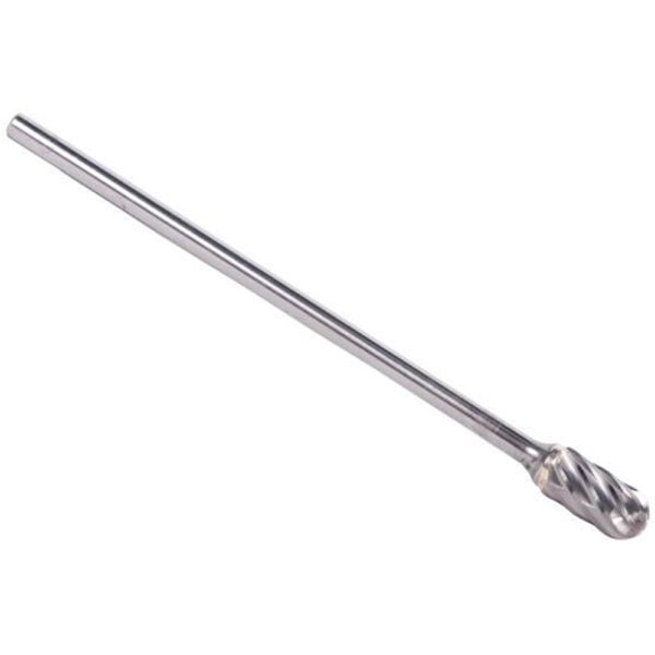 6'' Overall Cone (Radius End) Double Cut Solid Carbide Burs
