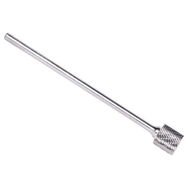 SA3X6 6'' Overall Cylindrical Double Cut Solid Carbide Bur, 3/8'' x 3/4''