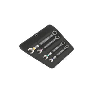 Wera 05073295001 6000 Joker 4 Piece Set of Imperial Ratcheting Combination Wrenches