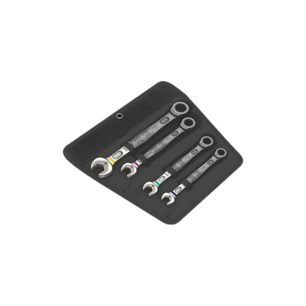 Wera 05073295001 6000 Joker 4 Piece Set of Imperial Ratcheting Combination Wrenches