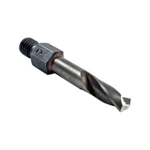 #6HSSH High Speed Steel, Short Length 1/4-28 Threaded Shank Adapter Drills, Size: #6, NAS965-B