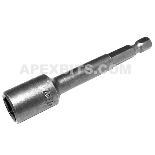 Apex 6N-08-10M-3 10mm 6-Point Nutsetter, Non-Magnetic, 1/4'' Power Drive