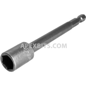 Apex 6N-08-10M-4 10mm 6-Point Nutsetter, Non-Magnetic, 1/4'' Power Drive