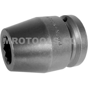 Apex 7120-D 5/8'' 12-Point Standard Impact Socket, 3/4'' Square Drive