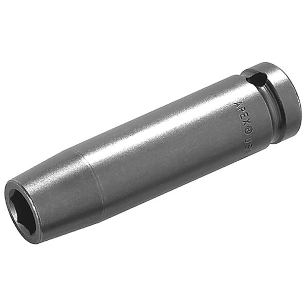 Apex 7324-D 3/4'' 12-Point Extra Long Impact Socket, 3/4'' Square Drive