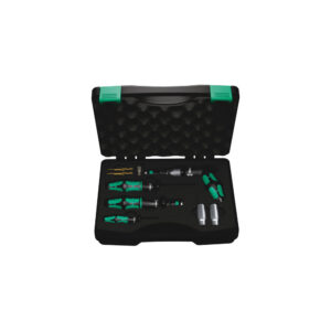 Wera 05074745001 7443/61/9 Tyre Pressure Control System Assembly Set 9 Piece