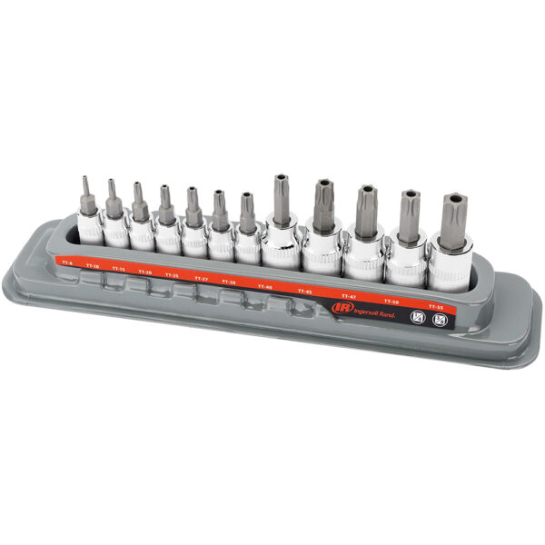 Ingersoll Rand 752031X-A 12PC Tamper Proof Torx Bit Socket Set