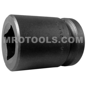 Apex 7624 3/4'' 4-Point Standard Impact Sockets, For Square Nuts, 3/4'' Square Drive