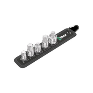 Wera 05042680001 781/5 6 Pc. Square Drive Adaptor Set