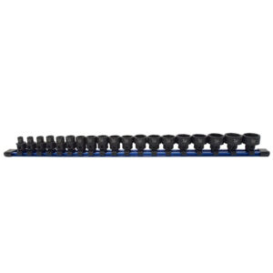 78319 Astro Pneumatic 19PC 3/8'' Drive Metric 6-Point Shallow Nano Impact Socket Set