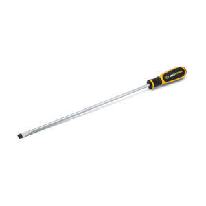 GearWrench 80021H 3/8'' x 16'' Slotted Dual Material Screwdriver