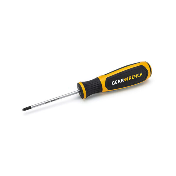 GearWrench 80043H #0 x 2-1/2'' Pozidriv Dual Material Screwdriver