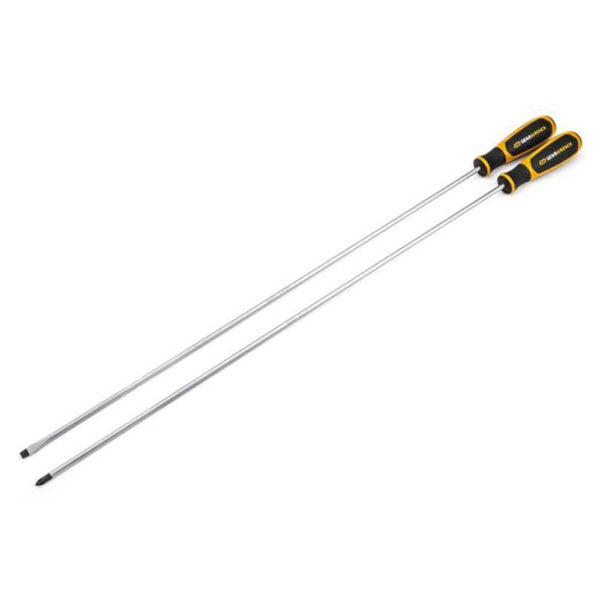 GearWrench 80068H 2 Pc. Phillips/Slotted Dual Material Screwdriver Set