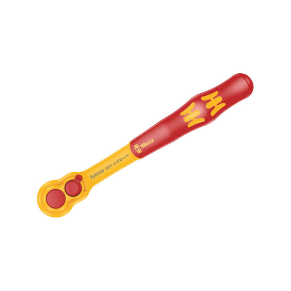 Wera 05004966001 8007 B VDE 3/8'' Drive Insulated Zyklop Ratchet