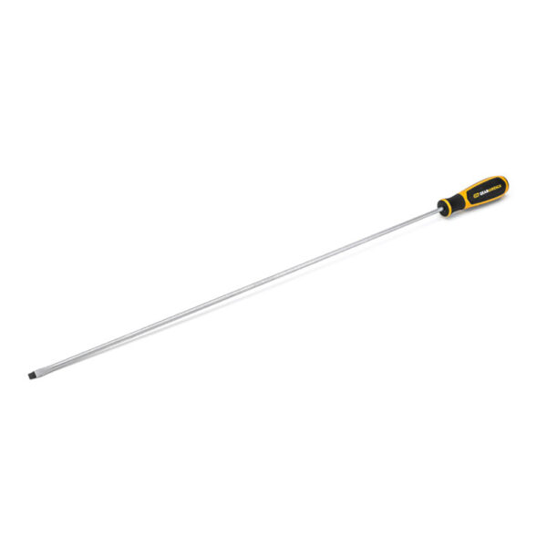 GearWrench 80076H 1/4'' x 24'' Slotted Dual Material Screwdriver